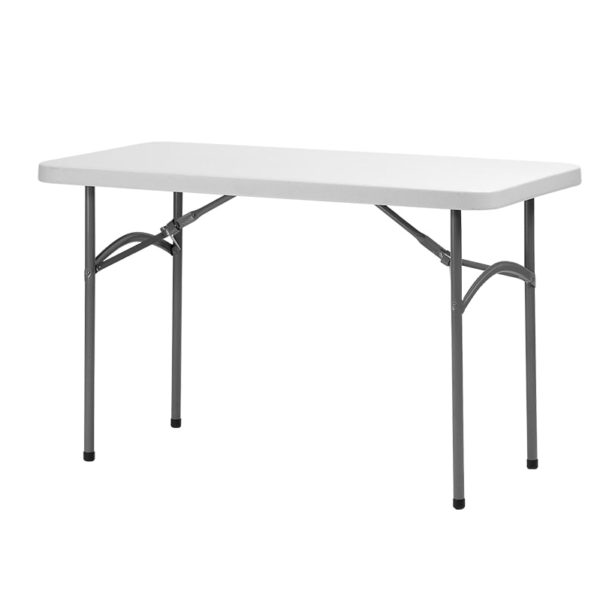 Kokkupandav laud 122 x 60 cm, kokkupandavad lauad, kokkupandav mööbel, plastikmööbel