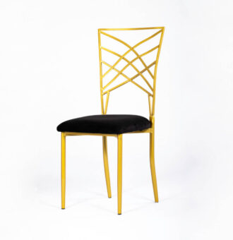 Kuldne Delux Chiavari tool, peomööbel, disainmööbel